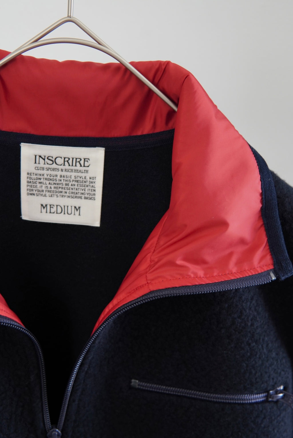 【INSCRIRE】Fleece Vest