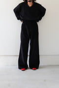 【m’s braque】GATHERED WAIST WIDE PANTS CORDUROY