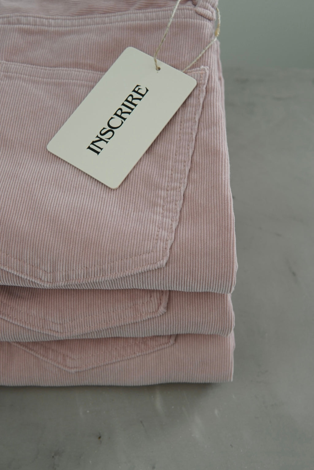 【INSCRIRE】Corduroy Wide Pants