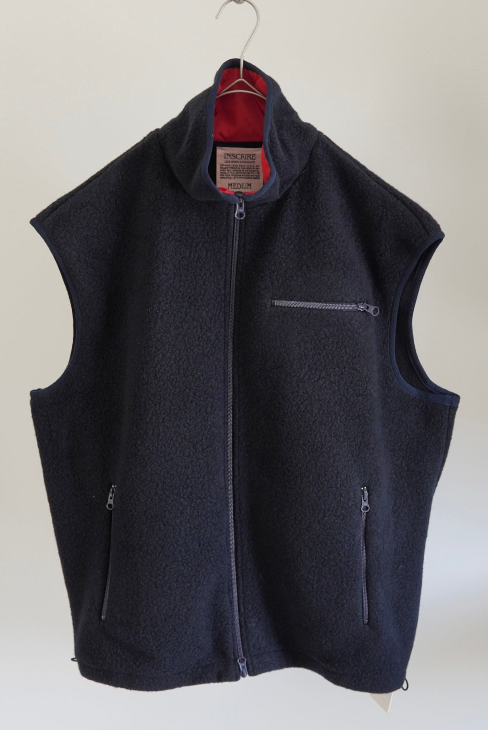 【INSCRIRE】Fleece Vest
