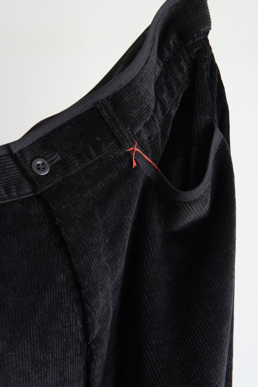 【m’s braque】GATHERED WAIST WIDE PANTS CORDUROY