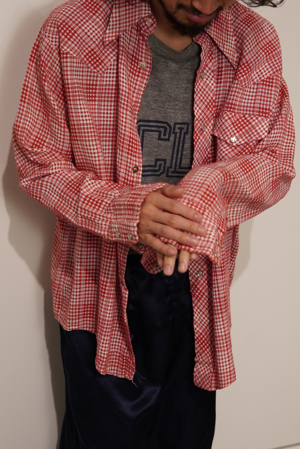 western check shirt