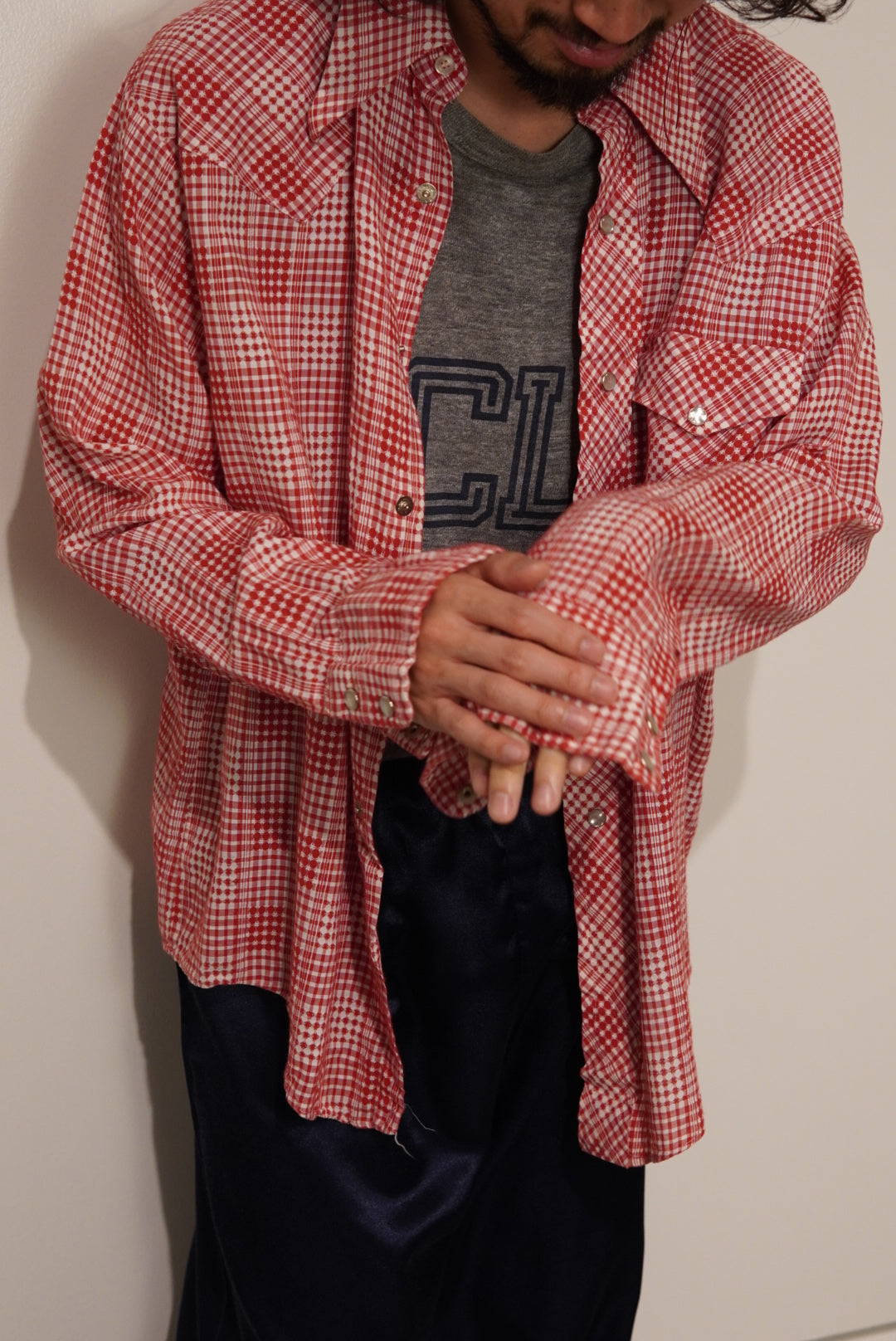 western check shirt