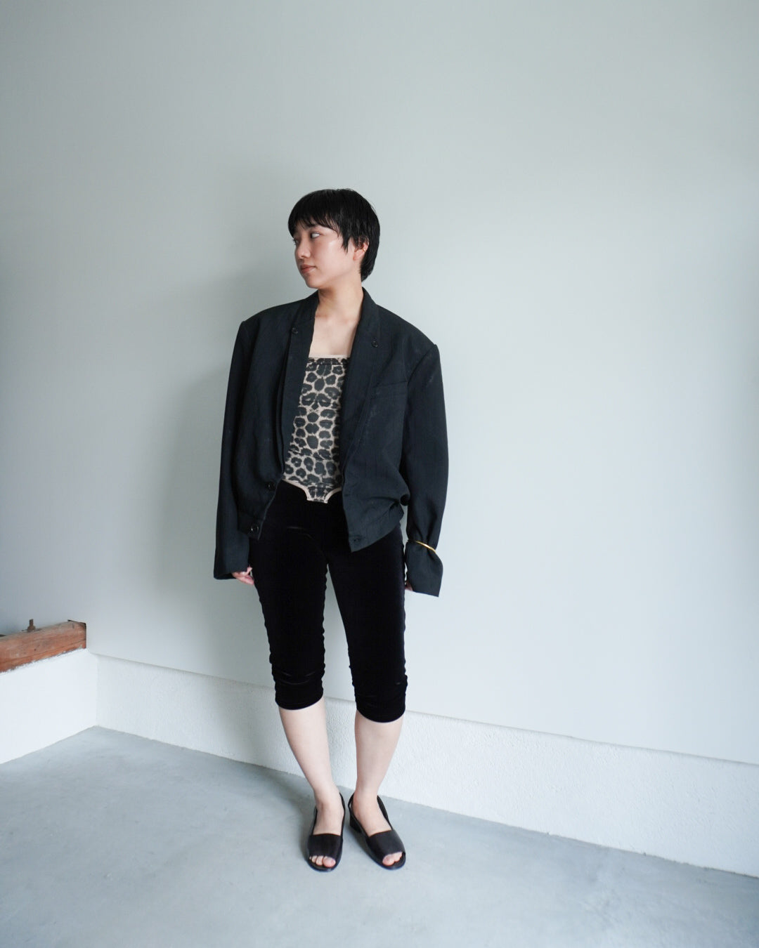 【SIMONE WILD】VELVET PEDAL PANTS