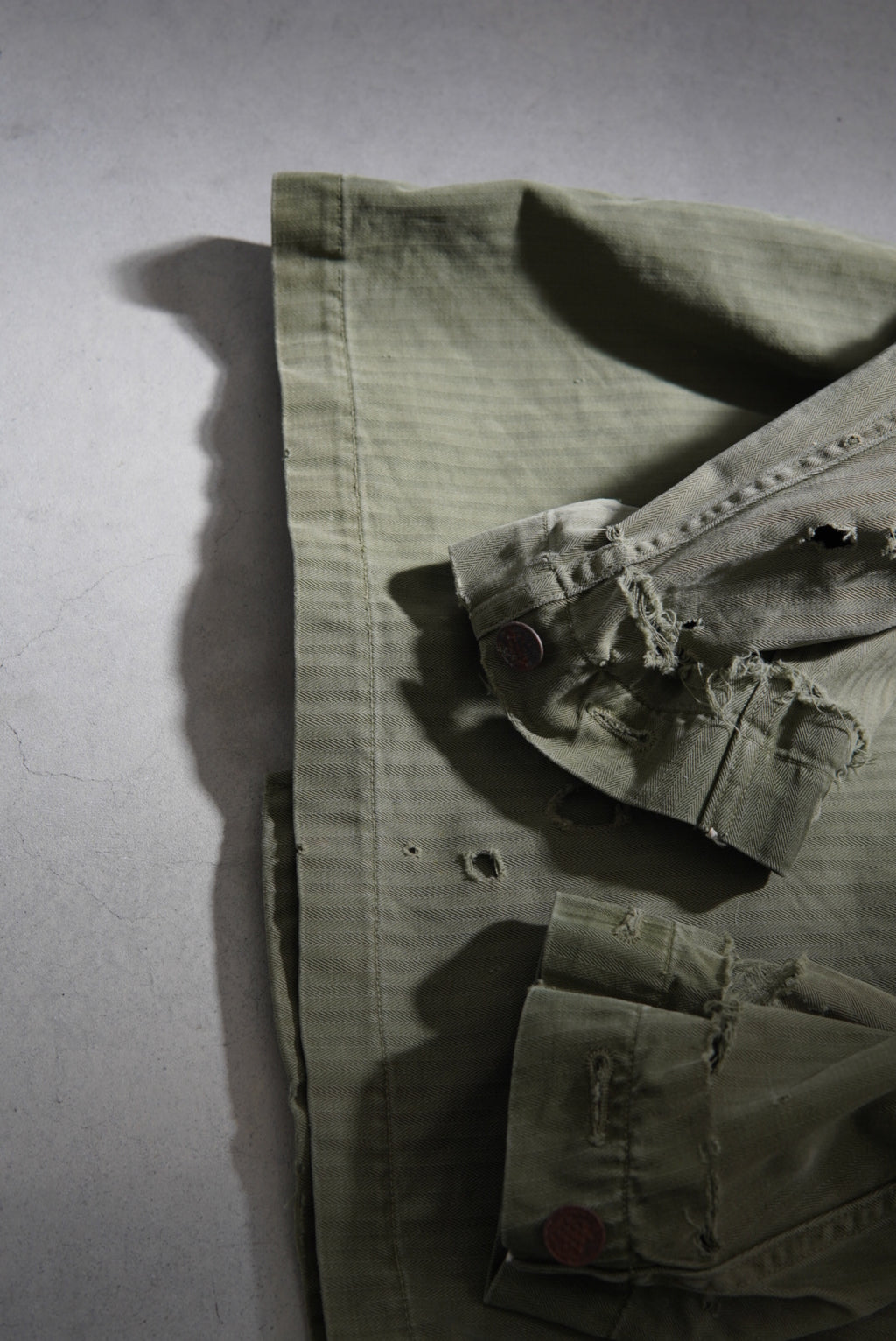40s Distressed US.Army M-43 HBT Jacket