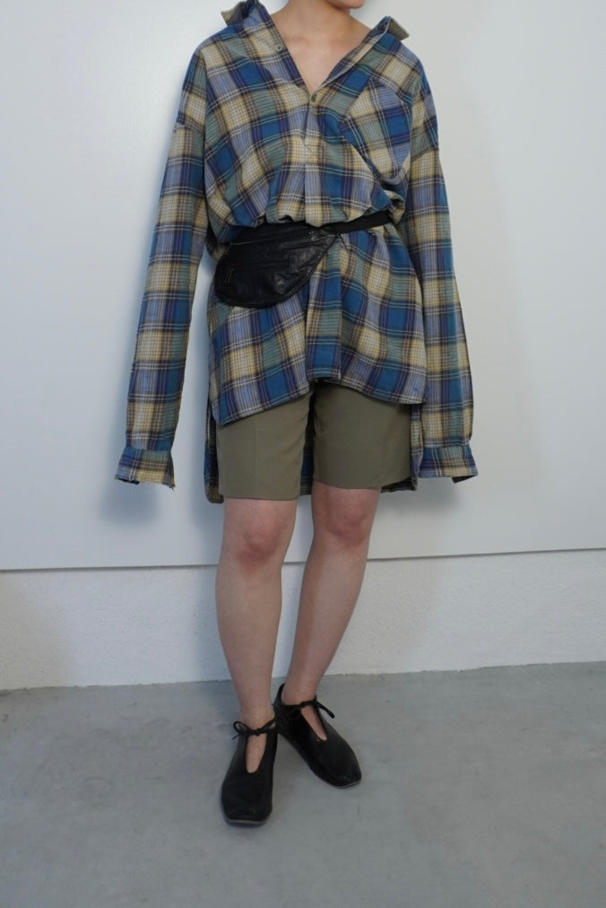 70s slacks shorts