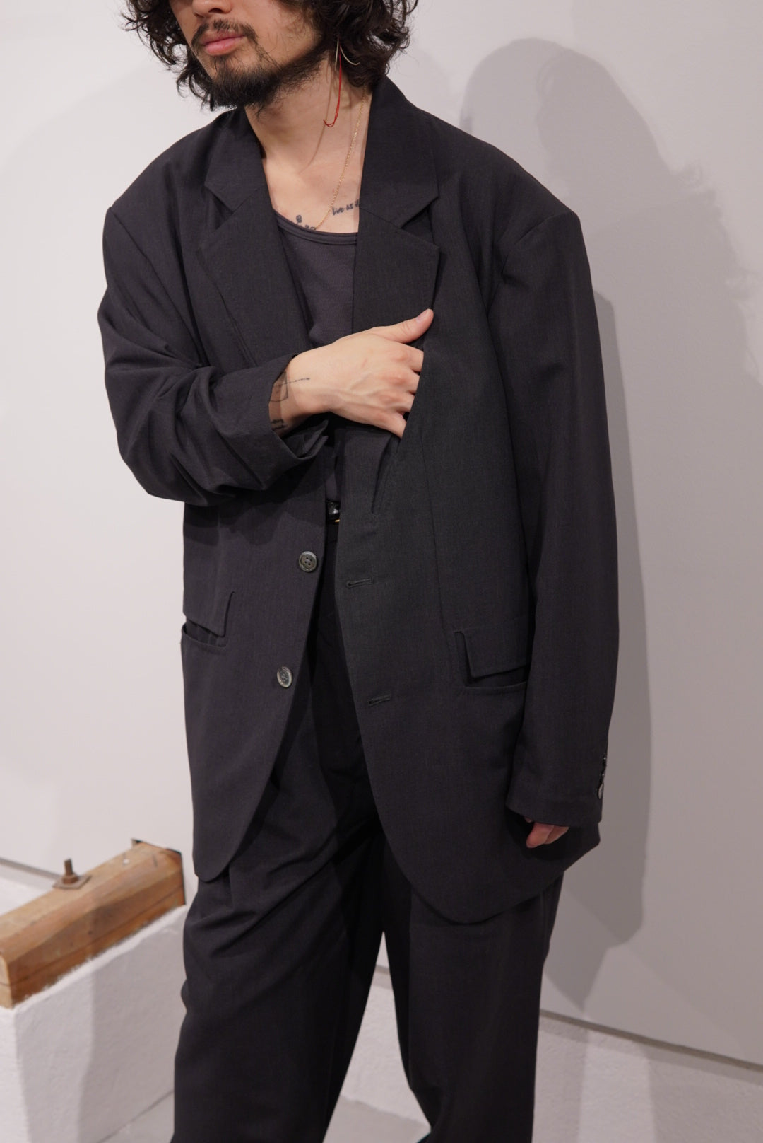 【SADE】Light Wool Jacket