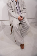 【SADE】Light Wool Wide Slacks