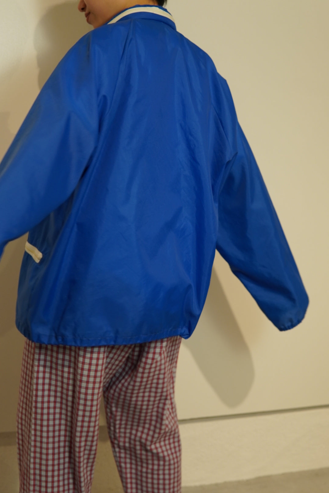 used zip-up blouson