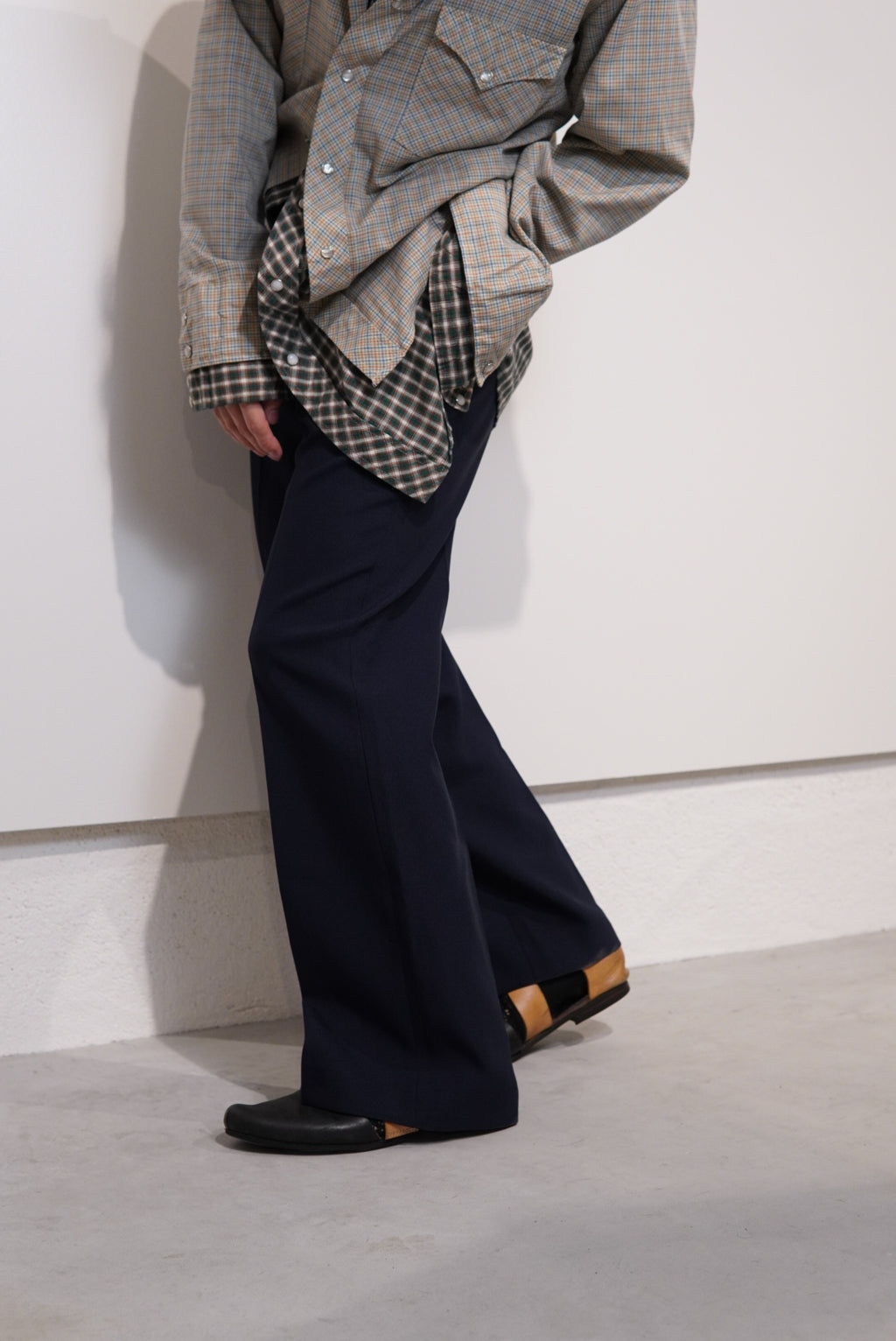 80s flare slacks