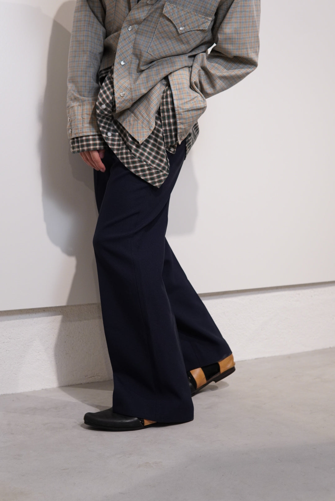 80s flare slacks