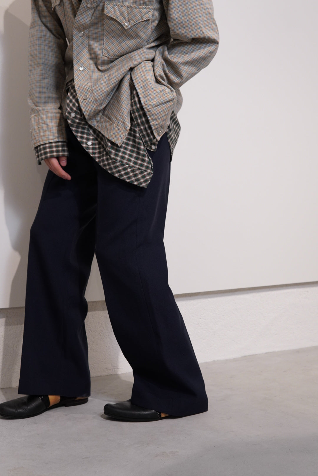 80s flare slacks
