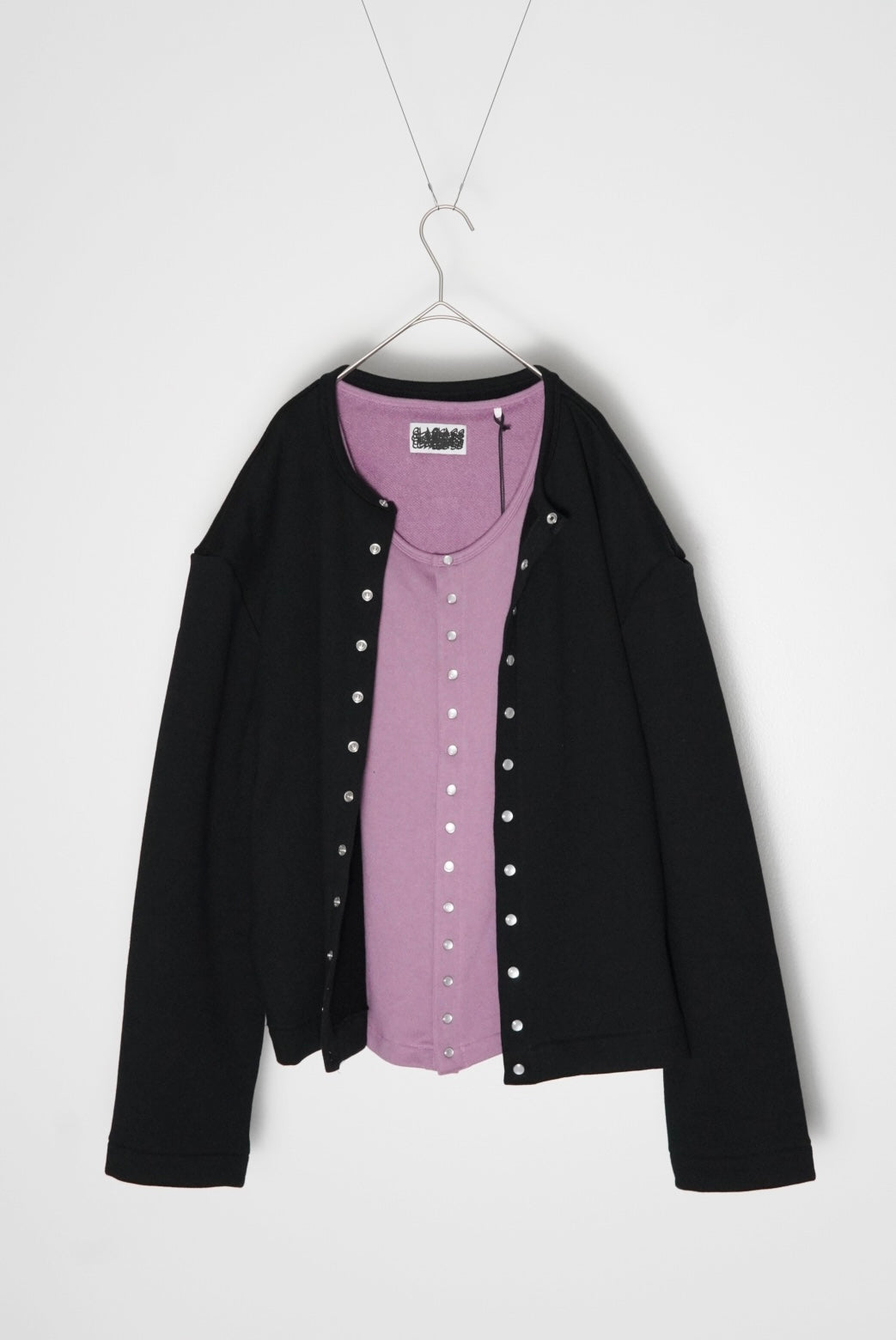 CCGA11UNI-A SNAP BUTTON CARDIGAN