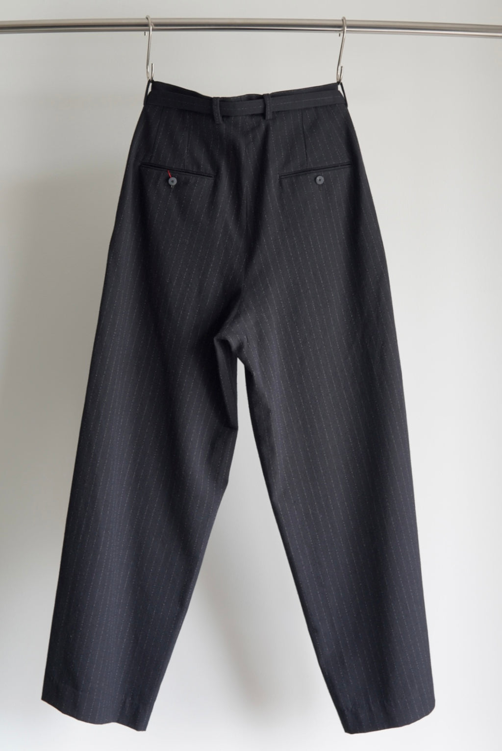 【m’s braque】BELTED BAGGY PANTS