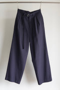 【m’s braque】BELTED BAGGY PANTS