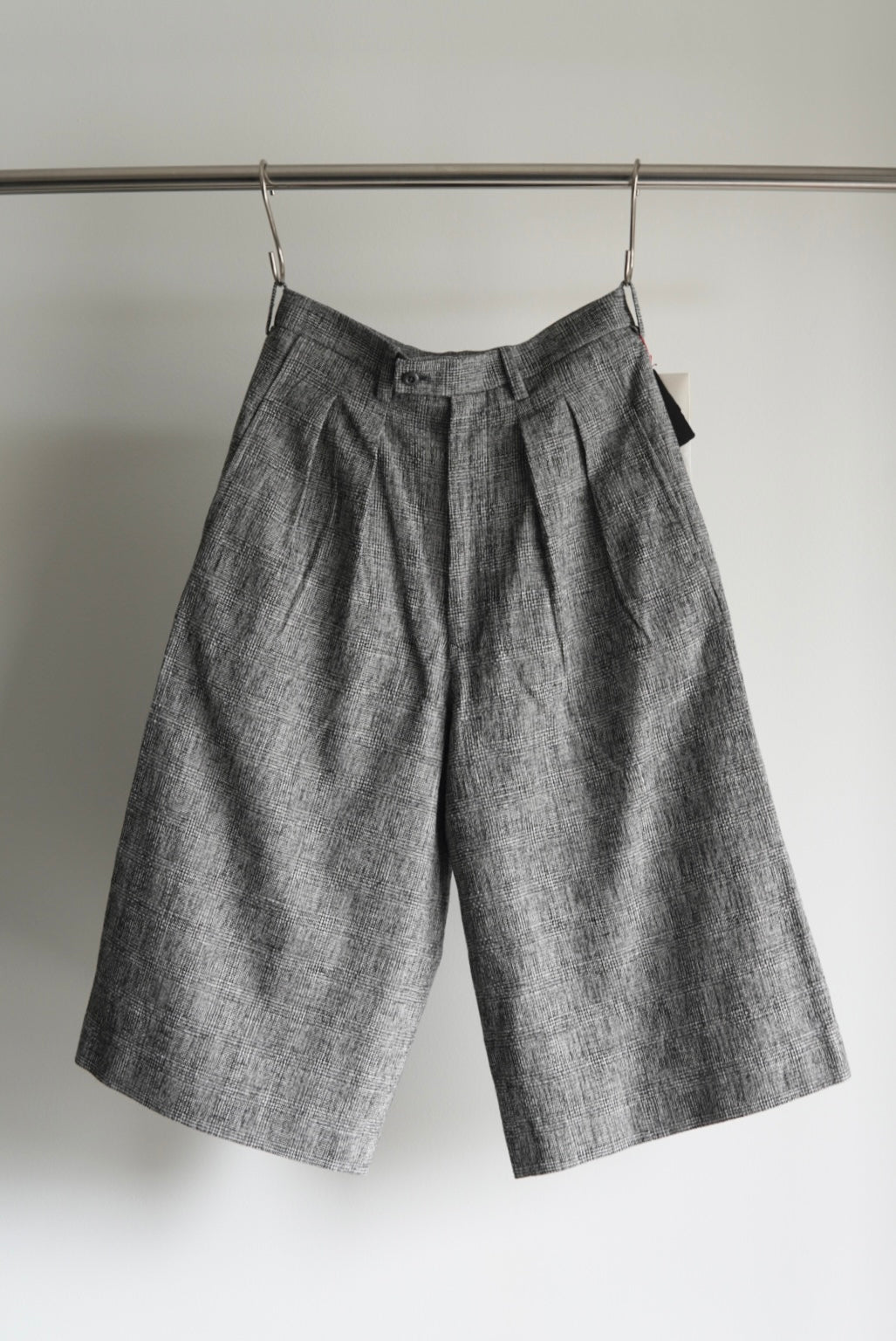 【m’s braque】CROPPED BAGGY PANTS GLEN CHECK