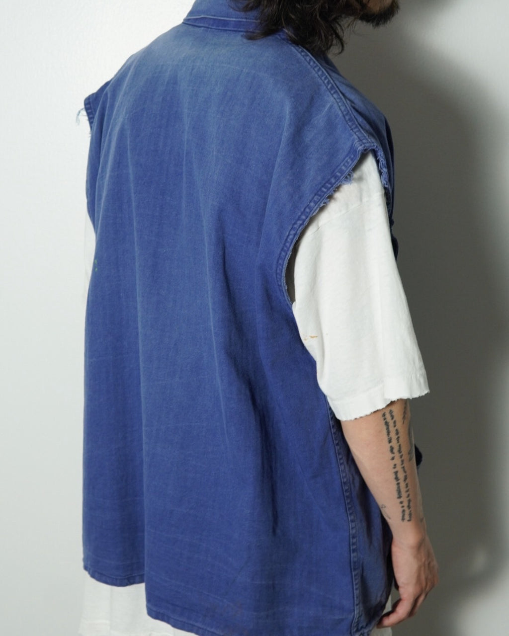 euro fade cutoff vest